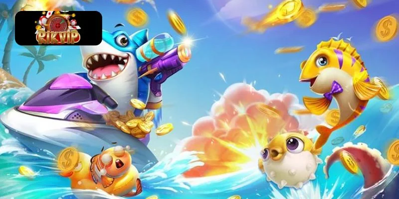 GIỚI THIỆU RIKVIP Bắn cá ăn tiền thật tại sảnh chơi Rikvip.